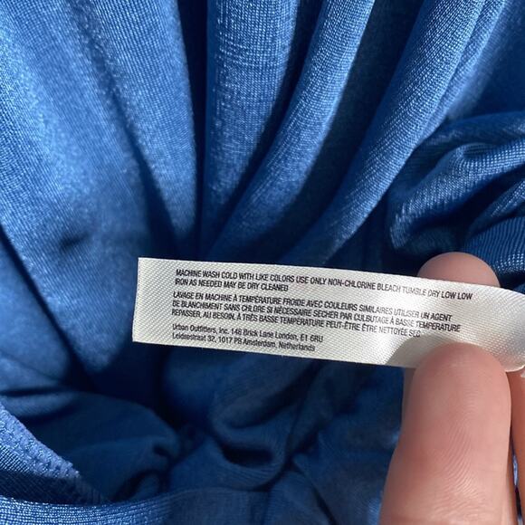 Free People Turnt Bodysuit in Blue - Picture 6 of 7